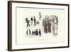 An Artist's Wanderings, in Rome-Phil May-Framed Giclee Print