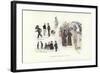 An Artist's Wanderings, in Rome-Phil May-Framed Giclee Print