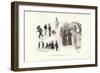 An Artist's Wanderings, in Rome-Phil May-Framed Giclee Print