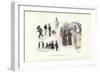 An Artist's Wanderings, in Rome-Phil May-Framed Giclee Print