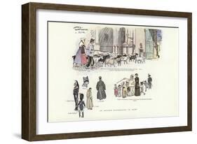 An Artist's Wanderings, in Rome-Phil May-Framed Giclee Print