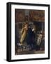 An Artist Showing His Work, C. 1850-Jean Louis Ernest Meissonier-Framed Giclee Print