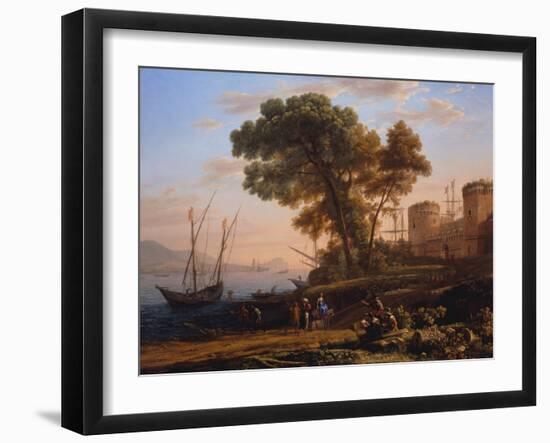 An Artist Studying from Nature, 1639-Claude Lorraine-Framed Giclee Print