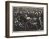 An Artists' Soiree, a Sketch at the Hogarth Club-Edward Frederick Brewtnall-Framed Giclee Print