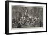An Artists' Torchlight Procession in Munich in Honour of Prince Luitpold, Regent of Bavaria-null-Framed Giclee Print