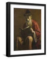 An Ashkenazi Rabbi of Jerusalem-George Sherwood Hunter-Framed Giclee Print