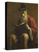 An Ashkenazi Rabbi of Jerusalem-George Sherwood Hunter-Stretched Canvas