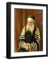 An Ashkenazi Rabbi of Jerusalem-George Sherwood Hunter-Framed Giclee Print