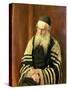 An Ashkenazi Rabbi of Jerusalem-George Sherwood Hunter-Stretched Canvas