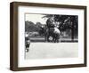 An Asian Elephant Being Ridden by Two Ladies and a Young Girl-Frederick William Bond-Framed Photographic Print