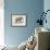 An Asian Elephant-null-Framed Giclee Print displayed on a wall