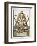 An Aspect of Shiva, from "Voyage Aux Indes Et a La Chine"-Pierre Sonnerat-Framed Giclee Print