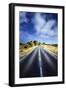 An Asphalt Road Against Tranquil Clouds, Florence, Italy-null-Framed Photographic Print