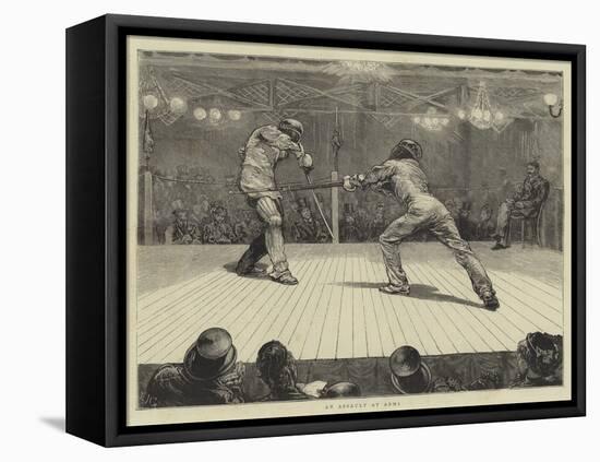An Assault at Arms-Edward John Gregory-Framed Stretched Canvas