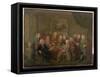 An Assembly of Virtuosi, 18th Century-Gawen Hamilton-Framed Stretched Canvas