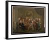 An Assembly of Virtuosi, 18th Century-Gawen Hamilton-Framed Giclee Print