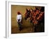 An Assistant of the Spanish Rejoneador Mounted Bullfighter Pablo Hermoso-null-Framed Photographic Print