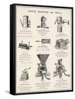 An Assortment of Coffee Roasters and Mills-null-Framed Stretched Canvas