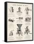 An Assortment of Coffee Roasters and Mills-null-Framed Stretched Canvas