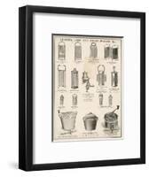 An Assortment of Graters,Cake and Breadmakers-null-Framed Art Print