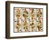 An Assortment of Playing Cards: Kings, Queens and Knaves-null-Framed Art Print
