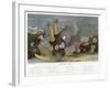 An Assortment of Sea Anemones-P. Lackerbauer-Framed Art Print