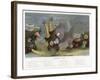 An Assortment of Sea Anemones-P. Lackerbauer-Framed Art Print