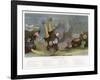 An Assortment of Sea Anemones-P. Lackerbauer-Framed Art Print