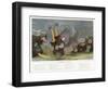 An Assortment of Sea Anemones-P. Lackerbauer-Framed Art Print