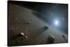 An Asteroid Belt around the Bright Star Vega-null-Stretched Canvas