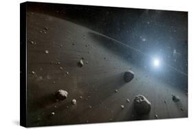 An Asteroid Belt around the Bright Star Vega-null-Stretched Canvas