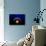 An Asteroid Impacting the Earth-null-Art Print displayed on a wall