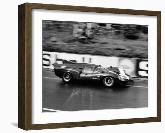 An Aston Martin Lola at Le Mans, France, 1967-null-Framed Photographic Print