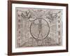 An Astrological Chart, 1646-Athanasius Kircher-Framed Giclee Print