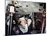 An Astronaut Inside a NASA Command Module, 1970S-null-Mounted Photographic Print