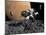 An Astronaut Makes First Human Contact with Mars' Moon Phobos-Stocktrek Images-Mounted Photographic Print