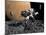 An Astronaut Makes First Human Contact with Mars' Moon Phobos-Stocktrek Images-Mounted Photographic Print