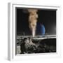 An Astronaut Observes the Ruption of One of Triton's Giant Cryogeysers-Stocktrek Images-Framed Photographic Print