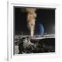 An Astronaut Observes the Ruption of One of Triton's Giant Cryogeysers-Stocktrek Images-Framed Photographic Print