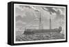 An Athenian Trireme-Poyet-Framed Stretched Canvas