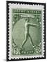 An Athlete Jumping. Greece 1906 Olympic Games 5 Lepta, Unused-null-Mounted Giclee Print