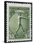 An Athlete Jumping. Greece 1906 Olympic Games 5 Lepta, Unused-null-Stretched Canvas