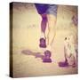 An Athletic Pair of Legs-graphicphoto-Stretched Canvas