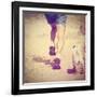 An Athletic Pair of Legs-graphicphoto-Framed Photographic Print