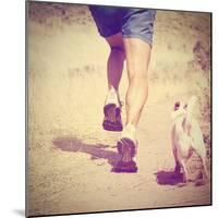 An Athletic Pair of Legs-graphicphoto-Mounted Photographic Print