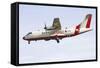 An Atr-42 of the Italian Coast Guard-null-Framed Stretched Canvas