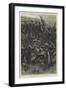 An Attack of Zulu Warriors-Godefroy Durand-Framed Giclee Print