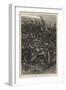 An Attack of Zulu Warriors-Godefroy Durand-Framed Giclee Print