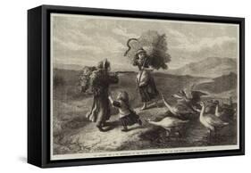 An Attack-John William Bottomley-Framed Stretched Canvas