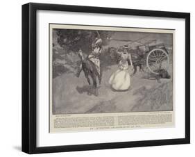 An Attempted Assassination at Sibi-Frank Craig-Framed Giclee Print